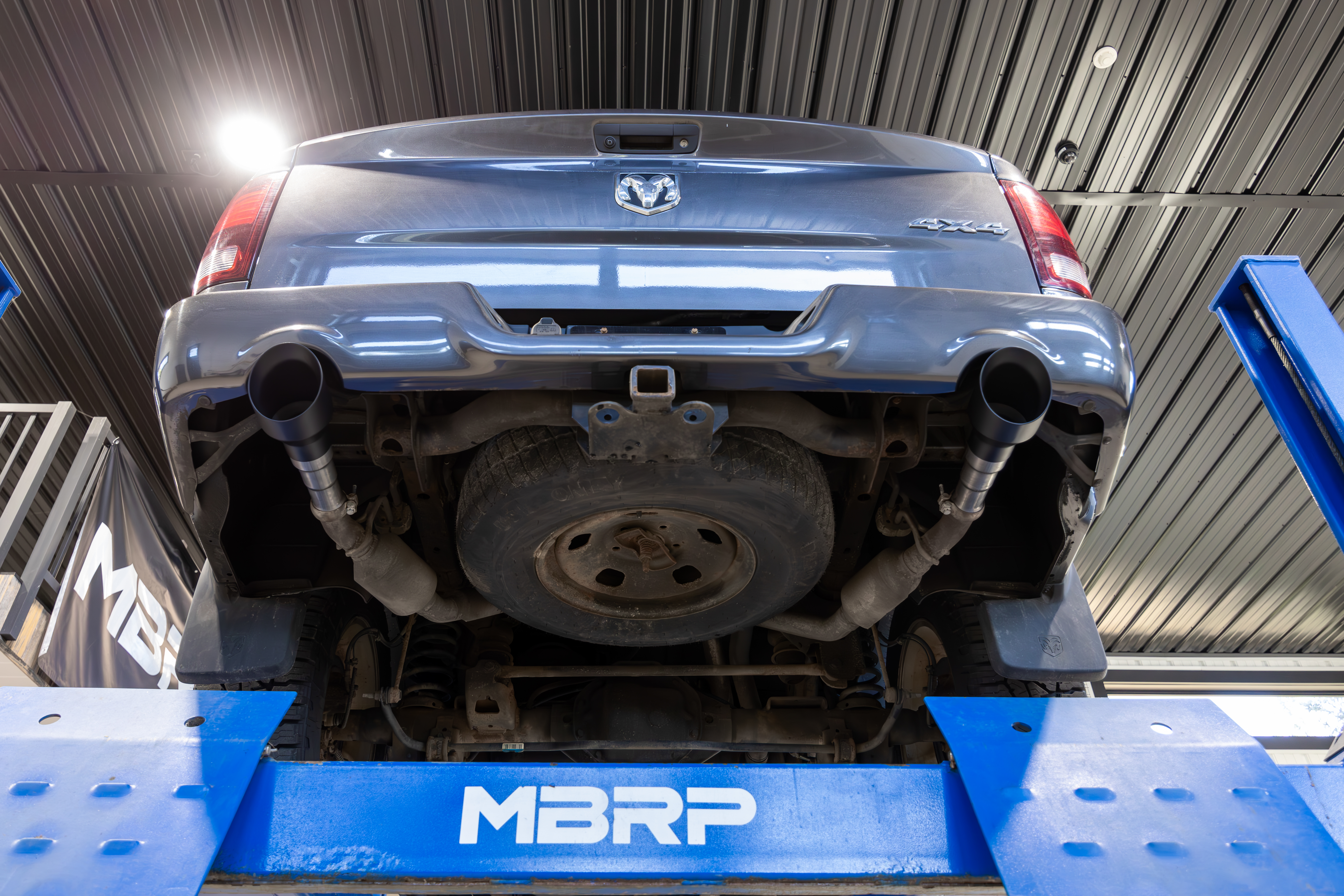 MBRP Exhaust 5in. OD Dual Wall Angle Cut Black Exhaust Tips, Sold In Pairs.